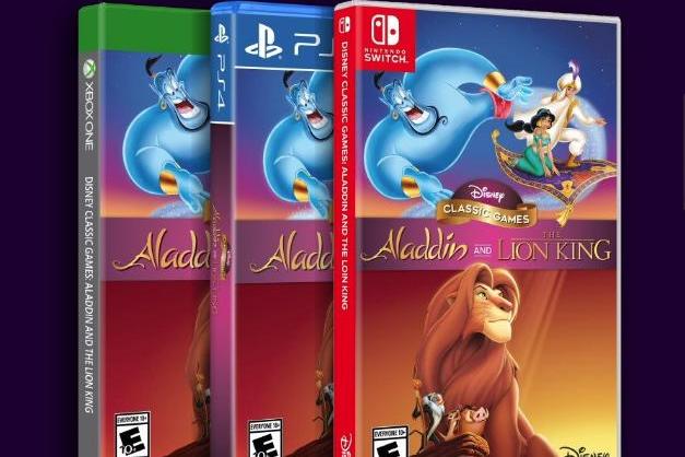 nintendo switch disney classic games aladdin and the lion king